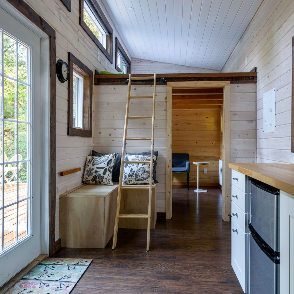Home remodeling on a tiny house